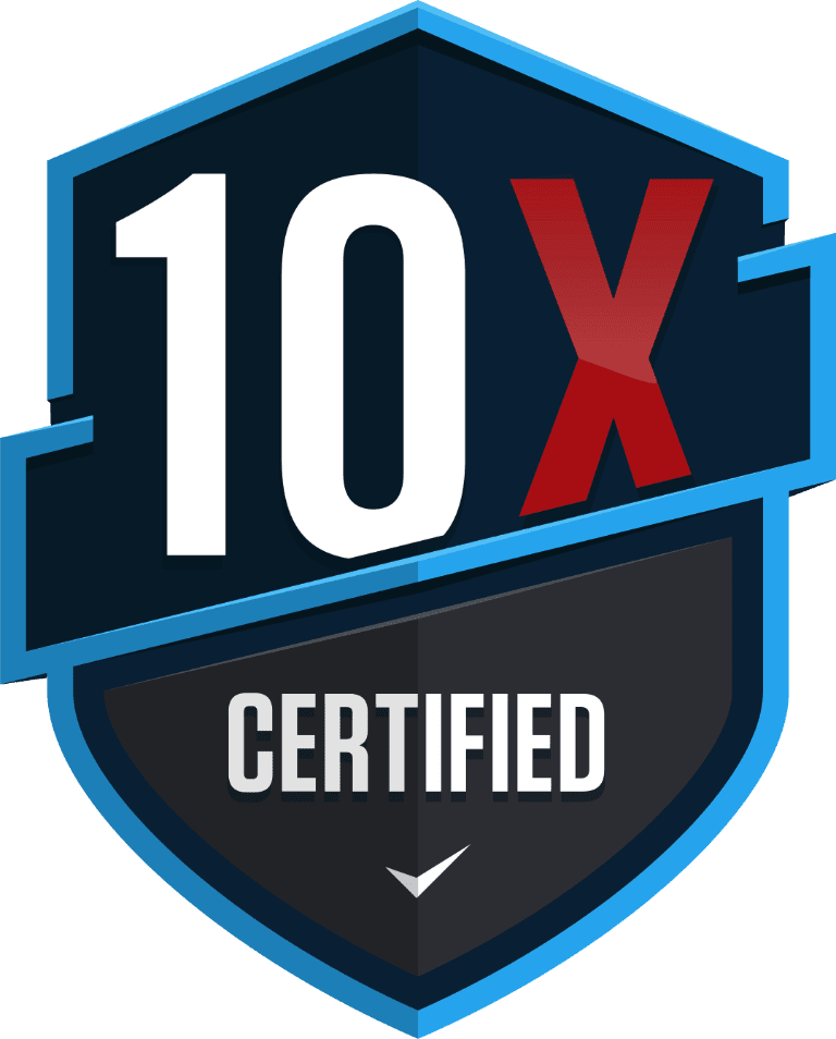 10X Certified